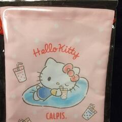♥新品 キティ 巾着ポーチ シワあり 物々交換可能❇️