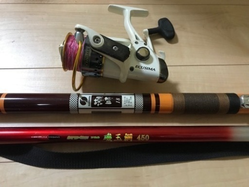 投げ釣りセット