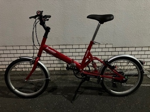 最終値下げ！！　ブリヂストン　スニーカースポーツ　ストリート仕様　20インチ　折りたたみ自転車　東十条駅か十条駅引き取り。