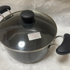 フライパン、胴長鍋セットの画像