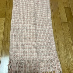 中古毛糸マフラーの画像