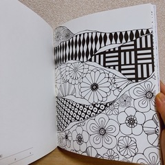 自律神経を整えるぬり絵の画像