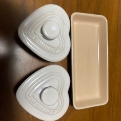 【未使用】ル・クルーゼ ココット ハートの画像