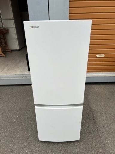 TOSHIBA 東芝 2ドア ノンフロン冷凍冷蔵庫 153L GR-S15BS ホワイト 2020年製 】