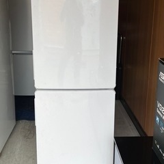 Haier ハイアール 2ドア ノンフロン 冷凍冷蔵庫 JR-NF148A 148L 100V 50/60Hz ホワイト 2018年製 Haier 冷凍冷蔵庫の画像