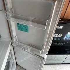 Haier ハイアール 2ドア ノンフロン 冷凍冷蔵庫 JR-NF148A 148L 100V 50/60Hz ホワイト 2018年製 Haier 冷凍冷蔵庫の画像