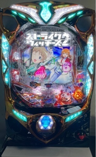 三洋 Ｐストライクウィッチーズ２ＨＣＬ★ワイヤレスコントローラー、転落防止板付★パチンコ