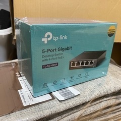 TP-Link スイッチングハブ 5ポート PoE TL-SG1005LPの画像