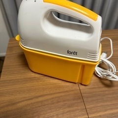 【お譲りする方決まりました】家電 キッチン家電　ハンドミキサー　