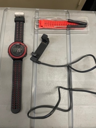 GARMIN220J(本体・充電器・交換バンド)