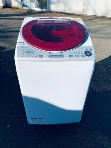 シャープ　電気洗濯乾燥機　ES-TX840-R