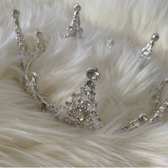 結婚式　ブライダル　二次会　ティアラ　クラウン　ヘアアクセ　アクセサリー の画像