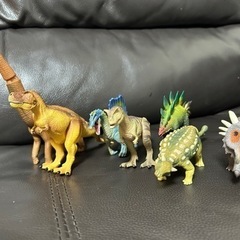アニア恐竜　　9体　箱あり、新品含むの画像