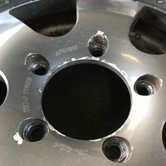 ランドクルーザー 100 18インチ 中古 ホイール 285/60R18 4本セットの画像