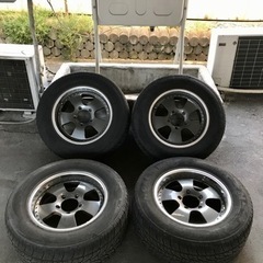 ランドクルーザー 100 18インチ 中古 ホイール 285/60R18 4本セットの画像
