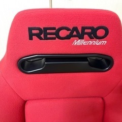 【値引不可】レカロシート　セミバケ　SR-3 ミレニアム　500脚限定　レッドの画像