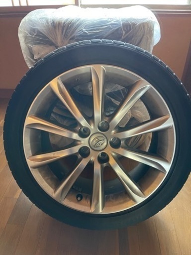 18インチ　235/45 R18  夏タイヤ トヨタ純正ホイール 　ブリヂストン