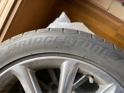 18インチ　235/45 R18  夏タイヤ トヨタ純正ホイール 　ブリヂストン