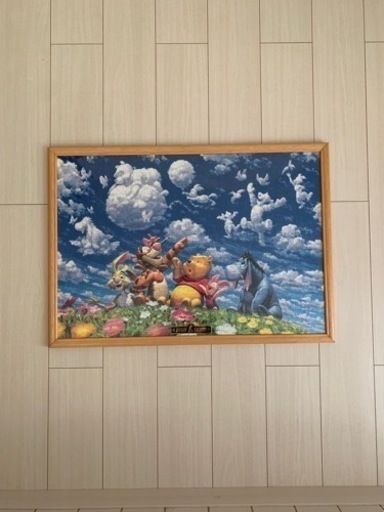 ディズニーパズル 木製専用フレーム ナチュラル 1000ピース用