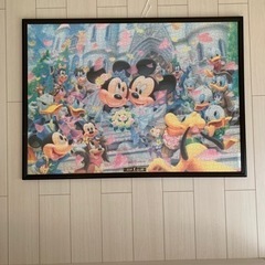 ディズニーパズル 木製専用フレーム ブラウン 2000ピース用