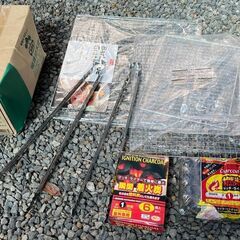 バーベキュー用品　BBQ　アウトドア用品　墨　木炭　オガライト　着火剤