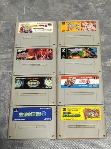 SFC スーパーファミコン カセット 8本セット