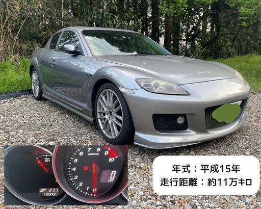 マツダRX8【6MT】前期型/タイプS (YTC) 日南のRX-8の中古車
