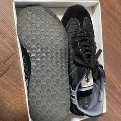 【美品】Patrick　パトリックコックス　黒　スエード　スニーカー　35の画像