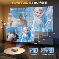 yowhickホームプロジェクターの画像