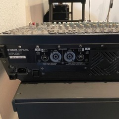 パワードミキサー、パッシブスピーカー×2、スピーカースタンド×2の画像