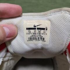 NIKE 30.0cm スニーカー 白 × 赤 ナイキの画像