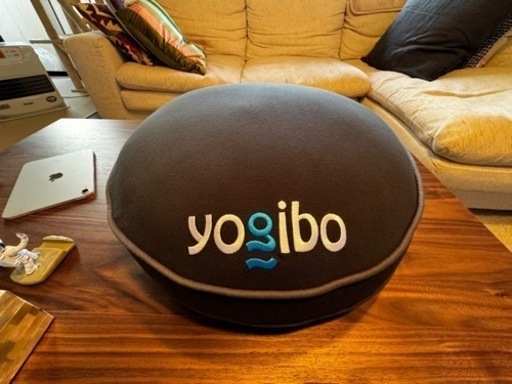 【新品】 Yogibo Round Pillow Logo 【未使用】