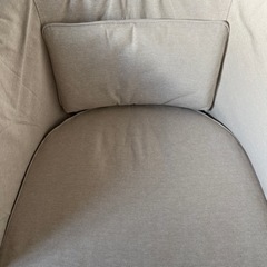 IKEA パーソナルチェア 替えカバー付きの画像