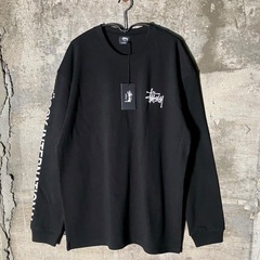 海外限定 *stussy*INTERNATIONALロゴ長袖Tシャツ