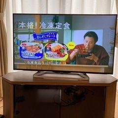 【取引中】40インチ　テレビ　DVDプレイヤー　テレビ台