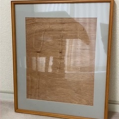 木製額縁　未使用　ウッドフレーム　額装　美品