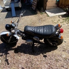 バンバン90  ワンオフカスタム車　　希少チャンバー付きの画像