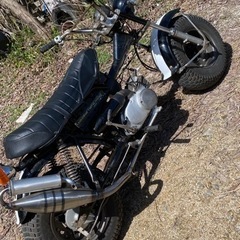 バンバン90  ワンオフカスタム車　　希少チャンバー付きの画像