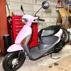 ☆安心の点検整備.動画☆スズキ レッツ4 Fi CA45A☆低走行で良質個体！希少な可愛いカラーリングで外観も綺麗！消耗品抜群で追加費用無し！の画像