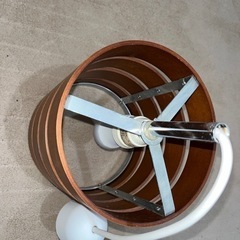 木製照明器具　2点の画像