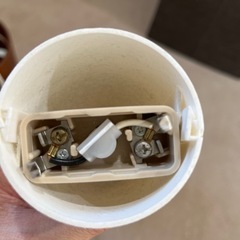 木製照明器具　2点の画像