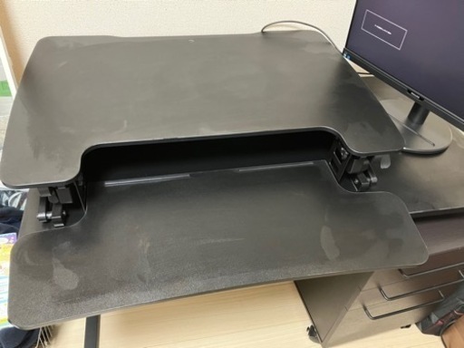 FLEXISPOT 卓上スタンディングデスク 昇降デスク 高さ調節でき オフィス テーブル M8MB