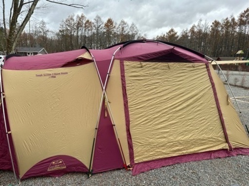 コールマン2ルームとタープセット