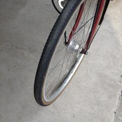 自転車　タイヤ交換必要の画像