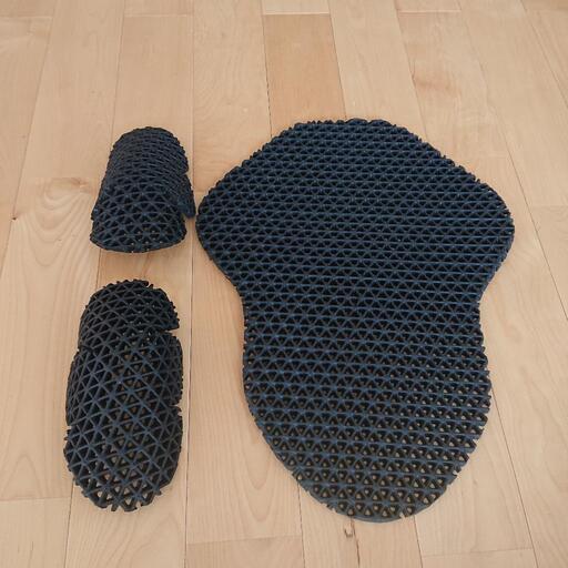 バイク 背中と肘用パッド