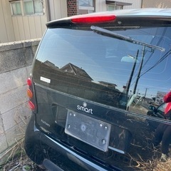 スマート　軽自動車　ブラックの画像
