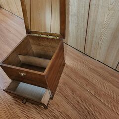昭和レトロな薬箱。