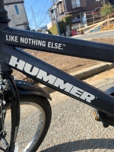 千葉県引き取り限定】HUMMER 18インチ 自転車