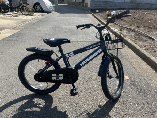 子供自転車18インチHUMMER (くろねこやまこ) 東長崎のマウンテン