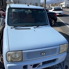 ラパン　水色　軽自動車